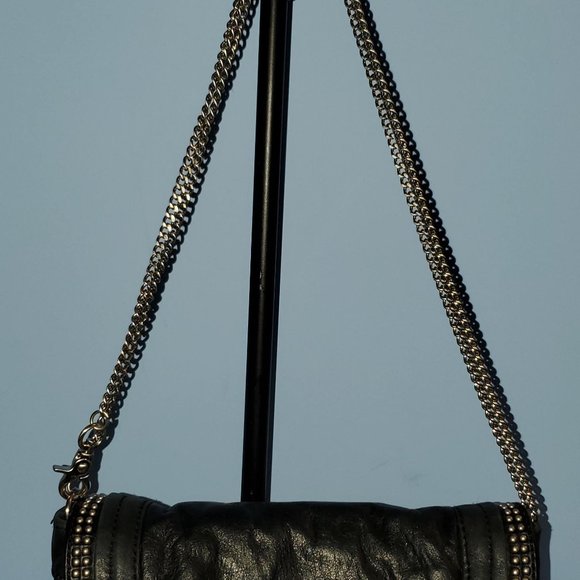 BCBGMAXAZRIA Black Leather Bag - Picture 9 of 16